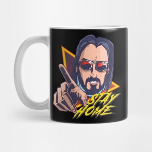 Cyberpunk Stay Home Mug